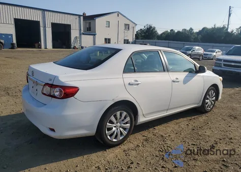 2012 Toyota Corolla Base from USA, damaged, VIN 2T1BU4EE9CC855833